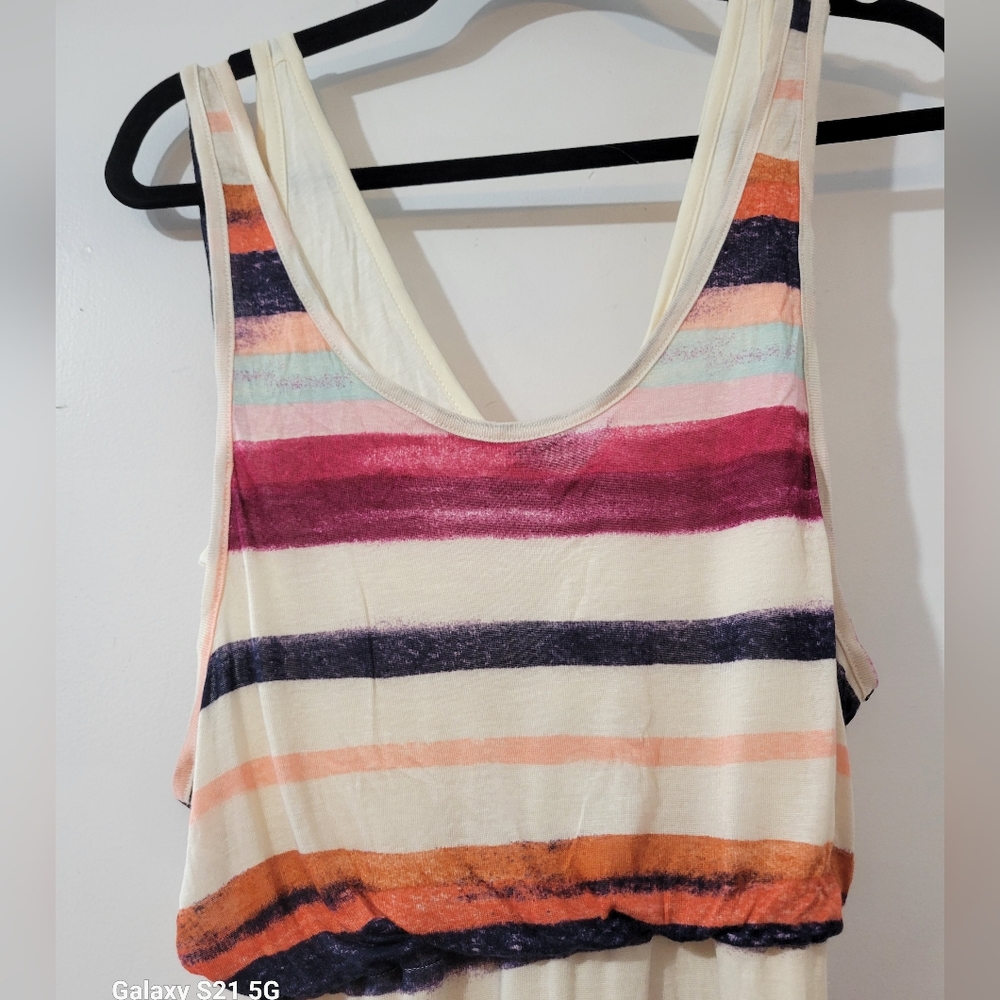 NWT by SPLENDID TANK MAXI 👗DRESS pull over stretch$85 - Picture 6 of 15
